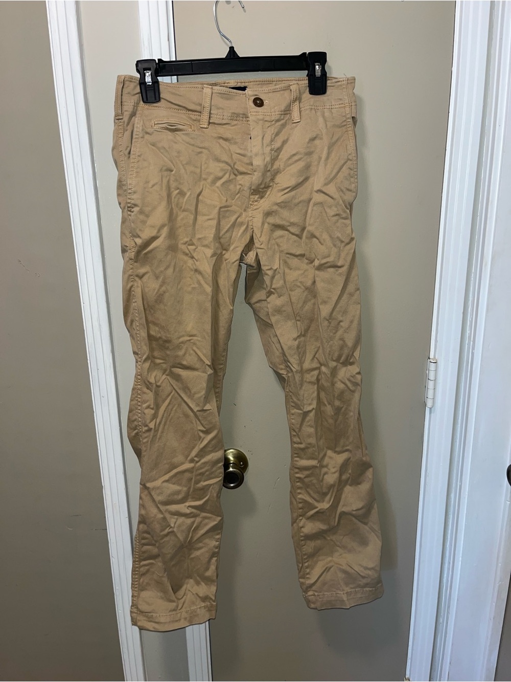 American Eagle Outfitters Extreme Flex Tan Slim Chino Pants